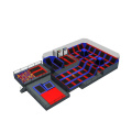 Trampoline games factory price rectangle Trampoline Park in ground trampoline